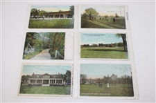 Seventy Four (74) Various Early 1900's Laminated Golf Themed Post Cards