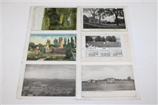 Eighty Nine (89) Various Early 1900's Laminated Golf Themed Post Cards