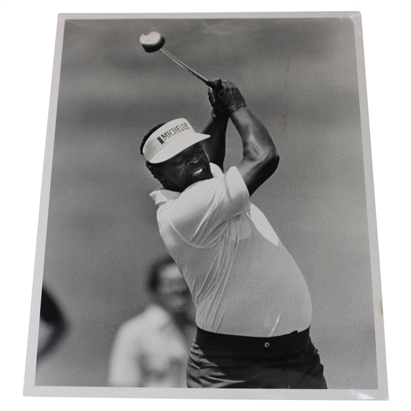 1972 Lee Elder Post Swing Press Photo by Damian Strohmeyer with The Denver Post