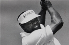 1972 Lee Elder Post Swing Press Photo by Damian Strohmeyer with The Denver Post