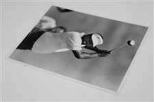1972 Lee Elder Post Swing Press Photo by Damian Strohmeyer with The Denver Post