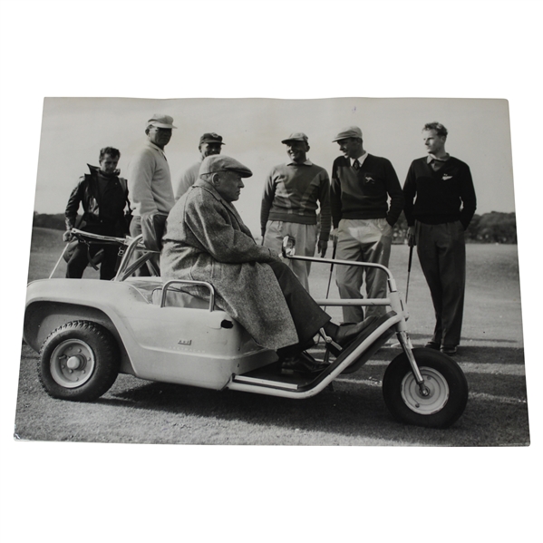 1958 Bobby Jones World Amateur at St. Andrews Hold-Up at the 4th Wire Photo 