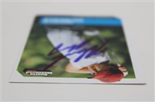 Maverick McNealy Signed 2015 Sports Illustrated Kids Golf Rookie Card #442 JSA ALOA