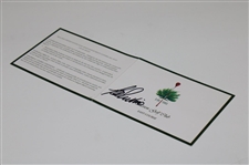 Lee Trevino Signed Merion Scorecard JSA ALOA