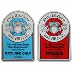 1989 US Open at Oak Hill Press And Grounds Pass