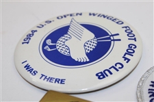1984 US Open at Winged Foot Button, Patch & Belt Buckle