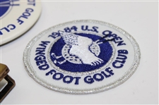 1984 US Open at Winged Foot Button, Patch & Belt Buckle
