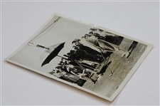 1930 Bobby Jones 'Behind the Scenes on Hollywood Movie Set' with Director