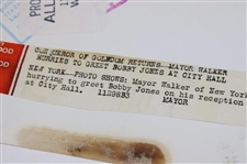1930 Bobby Jones 'Honored in New York City' Golf Champion Gets Ticker Tape Parade