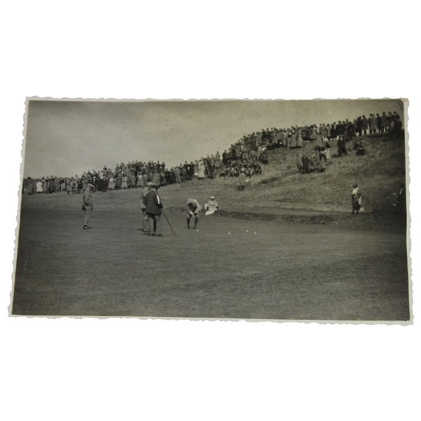1920 Australia & New Zealand Match On The 3rd Green Black & White Photo
