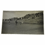 1920 Australia & New Zealand Match On The 3rd Green Black & White Photo
