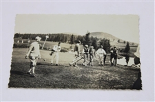 Ten (10) Black And White Photos Depicting Joe Kirkwood & Others 