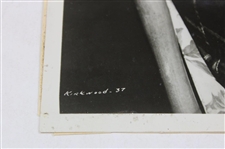 Joe Kirkwood Jr. Signed 1937 Black & White Photo w/'Good Luck' JSA ALOA