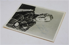Joe Kirkwood Jr. Signed 1937 Black & White Photo w/'Good Luck' JSA ALOA