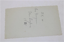 Five (5) 1920-1922 Kirkwood & Others At Gleneagles Black And White Photos