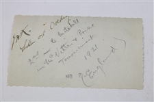 Five (5) 1920-1922 Kirkwood & Others At Gleneagles Black And White Photos