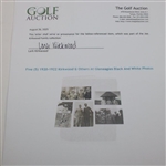 Five (5) 1920-1922 Kirkwood & Others At Gleneagles Black And White Photos