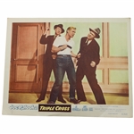 1951 Joe Palooka Triple Cross Original Movie Lobby Card w/ Joe Kirkwood Jr.