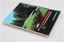 1981 US Open at Merion Golf Club Official Program - David Graham Win