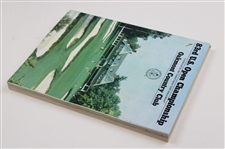 1983 US Open at Oakmont CC Official Program - Larry Nelson Winner