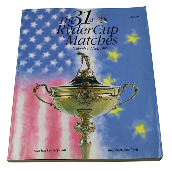 1995 Ryder Cup Matches Oak Hill Country Club Official Program