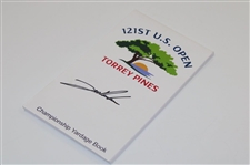 Jon Rahm Signed 2021 US Open at Torrey Pines Championship Yardage Book JSA ALOA
