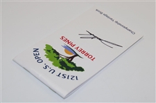 Jon Rahm Signed 2021 US Open at Torrey Pines Championship Yardage Book JSA ALOA