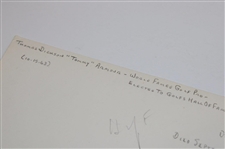 Tommy Armour Signed MacGregor Advisory Staff Photo JSA ALOA