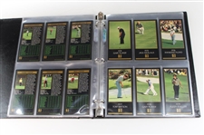 Champions of Golf 'The Masters Collection' Grand Slam Ventures (GSV) - Full 1934-98 Gold Foil Set in Binder