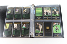 Champions of Golf 'The Masters Collection' Grand Slam Ventures (GSV) - Full 1934-98 Gold Foil Set in Binder