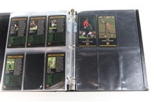 Champions of Golf 'The Masters Collection' Grand Slam Ventures (GSV) - Full 1934-98 Gold Foil Set in Binder