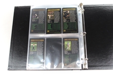 Champions of Golf 'The Masters Collection' Grand Slam Ventures (GSV) - Full 1934-98 Gold Foil Set in Binder