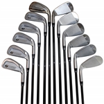Jack Nicklaus JNS IronMAX 3-9 Irons w/Pitch, Gap & Sand Wedges w/3 & 4 IronMax Progressive Hybrid Irons