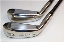 Jack Nicklaus JNS IronMAX 3-9 Irons w/Pitch, Gap & Sand Wedges w/3 & 4 IronMax Progressive Hybrid Irons
