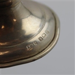 1929 Sterling Silver Dunlop Hole-In-One Award Trophy w/Leyland Dimple Golf Ball