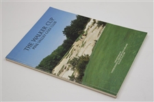 1985 Walker Cup at Pine Valley Golf Club Official Program with Four Tickets/Badges