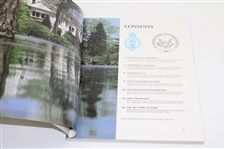 1985 Walker Cup at Pine Valley Golf Club Official Program with Four Tickets/Badges