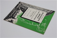 1935 Western Open at South Bend Country Club Official Program