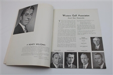 1935 Western Open at South Bend Country Club Official Program