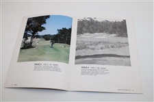1981 Walker Cup at Pebble Beach Cypress Point Program