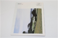 1981 Walker Cup at Pebble Beach Cypress Point Program