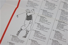 Map of Golf Courses in Scotland by John Bartholomew