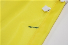 Palmer, Nicklaus & Player 'Big Three' Signed 2014 Masters Embroidered Flag JSA ALOA