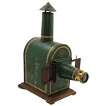 1850 Magic Lantern Kerosene Lamp C.T. Milligan Projector