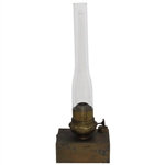 1850 Magic Lantern Kerosene Lamp C.T. Milligan Projector