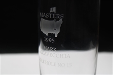 Mark Calcavecchia's 1995 Masters Tournament Hole No. 13 Steuben Crystal Eagle Glass