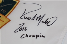 Rocco Mediate Signed 2016 Senior PGA Championship Embroidered Flag w/'2016 Champion' JSA ALOA
