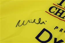 Mike Weir Signed 2001 Tour Championship Used Hole #8 Flag w/COA & JSA ALOA