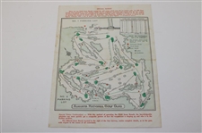 1963 Masters Tournament Thursday, Friday & Saturday Pairing Sheets - Jack's First Masters Win