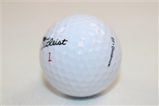 Jack Nicklaus Signed Masters Logo Golf Ball JSA ALOA